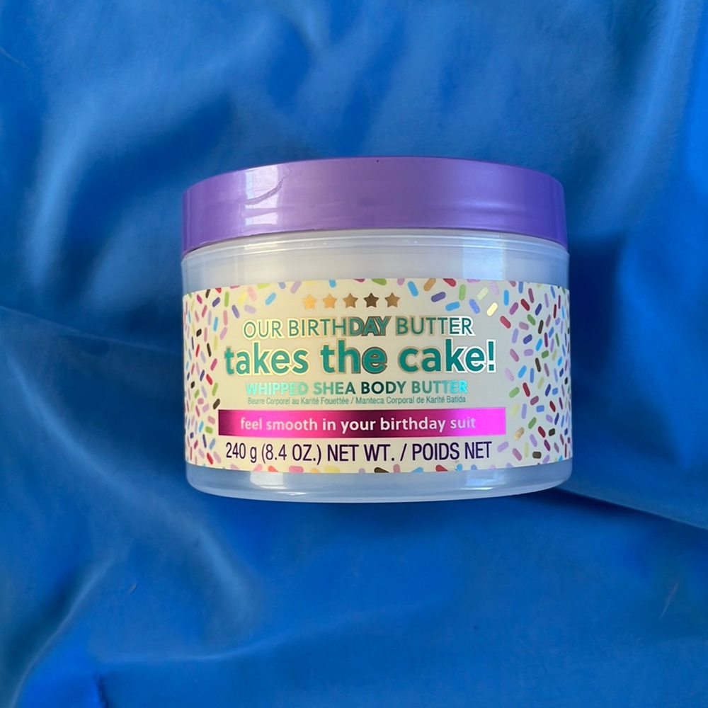Tree hut birthday cake body butter limited edition